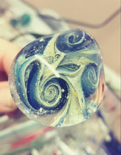 Load image into Gallery viewer, Custom Space Made to Order Spiral Space Cremation Ash Pendant