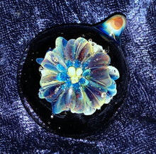 Load image into Gallery viewer, Handblown Made to Order Custom Flower Cremation Pendant