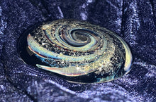 Load image into Gallery viewer, Twist Galaxy Cremation Paperweight - Handmade To Order Space Glass Paperweight