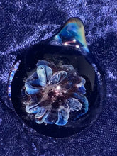 Load image into Gallery viewer, Handblown Made to Order Custom Flower Cremation Pendant