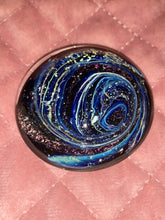Load image into Gallery viewer, Sparkle Spiral Cremation Paperweight - Handmade To Order Glass Keepsake