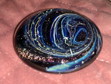 Load image into Gallery viewer, Sparkle Spiral Cremation Paperweight - Handmade To Order Glass Keepsake