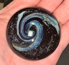 Load image into Gallery viewer, Custom Galaxy Cremation Ash Paperweight - Handmade to Order
