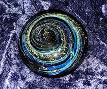 Load image into Gallery viewer, Sparkle Spiral Cremation Paperweight - Handmade To Order Glass Keepsake