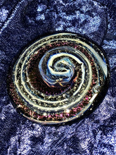 Load image into Gallery viewer, Twisted Spiral Cremation Paperweight - Handmade to Order and One-of-a-Kind