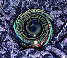 Load image into Gallery viewer, Twisted Spiral Cremation Paperweight - Handmade to Order and One-of-a-Kind