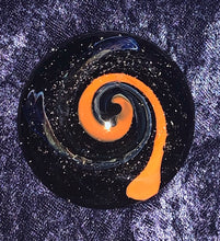 Load image into Gallery viewer, Glass Spiral Galaxy Cremation Paperweight - Handmade To Order Space Paperweight