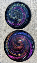 Load image into Gallery viewer, Handmade To Order Custom Cremation Spiral Glass Paperweight