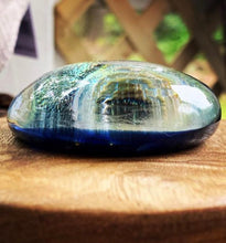 Load image into Gallery viewer, Galaxy Space Themed Ash Spiral Cremation Paperweight