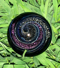 Load image into Gallery viewer, Handmade To Order Custom Cremation Spiral Glass Paperweight