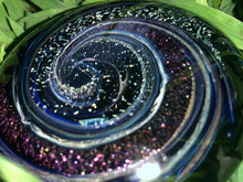 Load image into Gallery viewer, Crandall Glassworks - Handmade To Order Custom Cremation Spiral Glass Paperweight