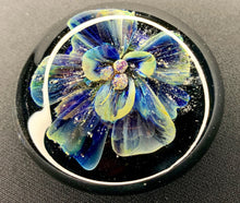 Load image into Gallery viewer, Custom Made to Order Glass Cremation Flower Paperweight
