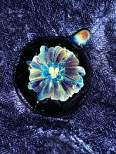 Load image into Gallery viewer, Custom Glass Cremation Flower Pendant - Made to Order