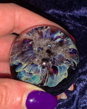 Load image into Gallery viewer, 2" Custom Ash Glass Flower Orb Marble - Cremation Globe - Handmade to Order Keepsake