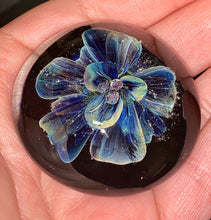 Load image into Gallery viewer, Custom Made to Order Glass Cremation Flower Paperweight
