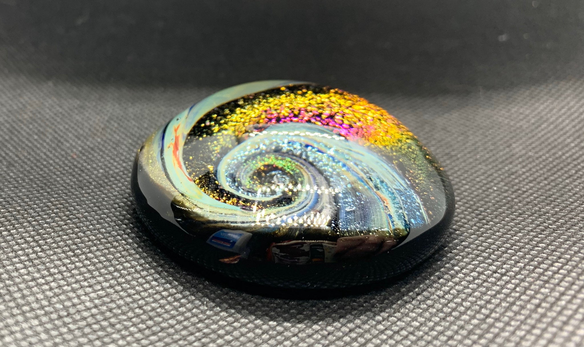 Sparkle Cremation Paperweight / Handmade To Order Spiral Glass Paperweight / Pet hotsell Loss Only / Memorial / Glass Cremation / Desk Accessory