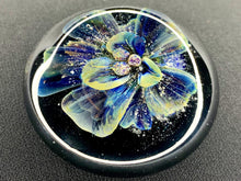 Load image into Gallery viewer, Custom Made to Order Glass Cremation Flower Paperweight
